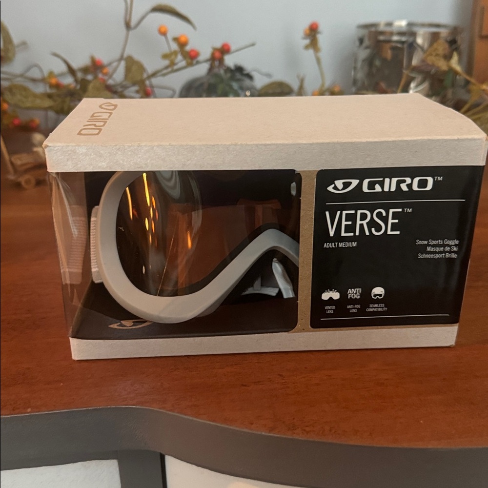 Giro Verse Snow Goggles - Black and White